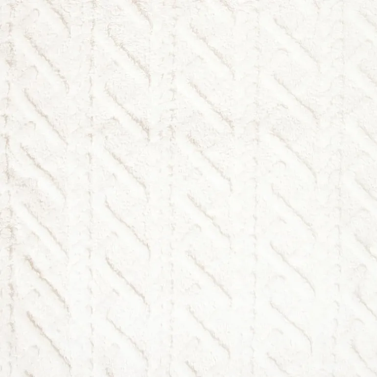 Oversized hoodie jacquard - offwhite - one size