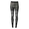 Panty halloween skelet - one size
