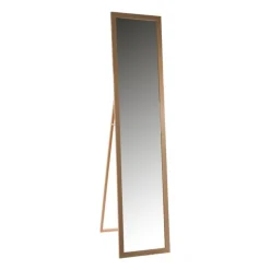 Passpiegel staand - bruin - 155x35x51 cm