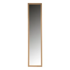Passpiegel staand - bruin - 155x35x51 cm
