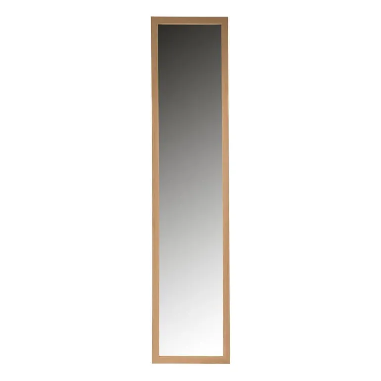 Passpiegel staand - bruin - 155x35x51 cm