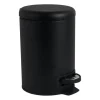 Pedaalemmer metaal - zwart - 3 liter