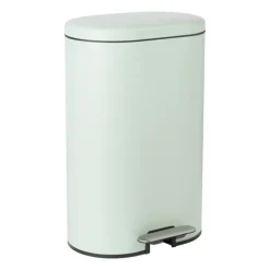 Pedaalemmer ovaal - groen - 30 liter