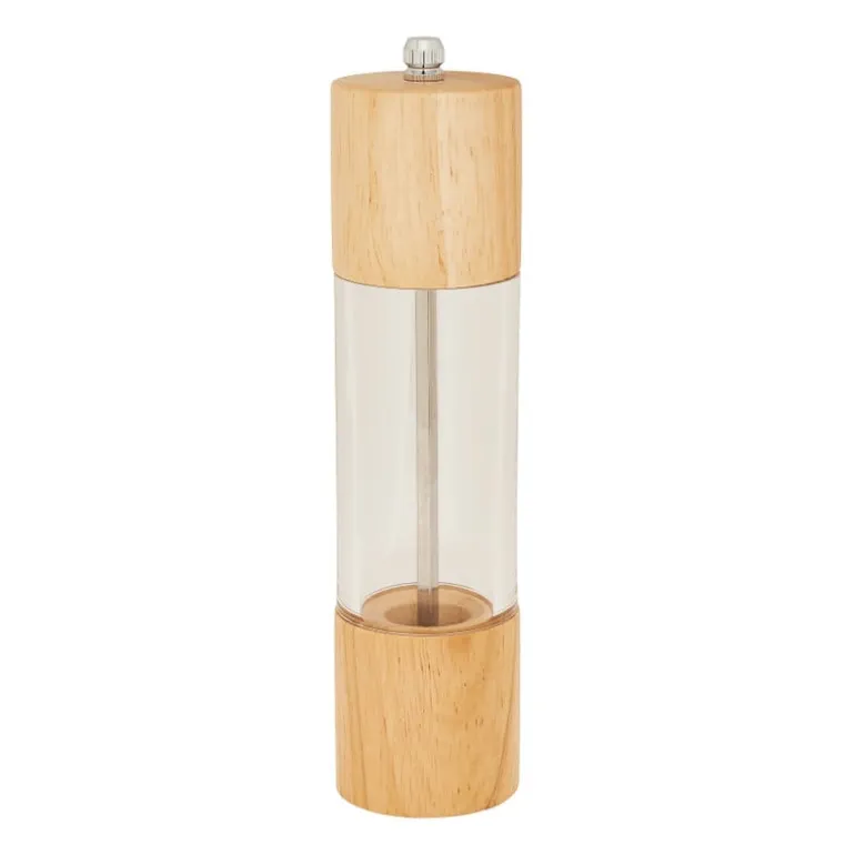 Peper- en zoutmolen - bamboe - 21 cm