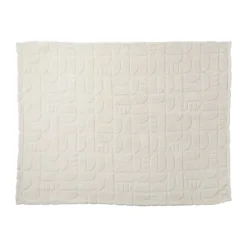 Plaid japandi - beige - 130x160 cm