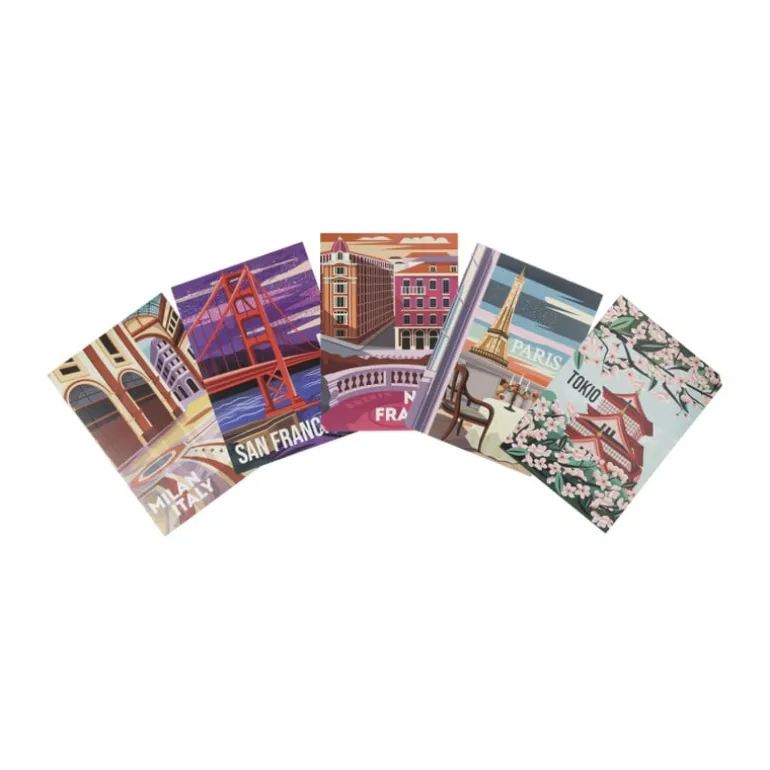 Poster Tokio - multikleur - 13x18 cm