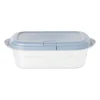 Push up bewaardoos - 2 liter - blauw