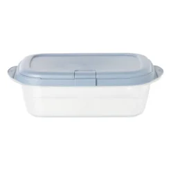 Push up bewaardoos - 2 liter - blauw