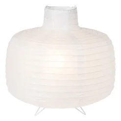 Rijstpapier lamp bol - wit - ø33x32.5 cm