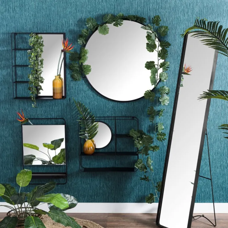 Ronde spiegel - ø70 cm - metalen lijst