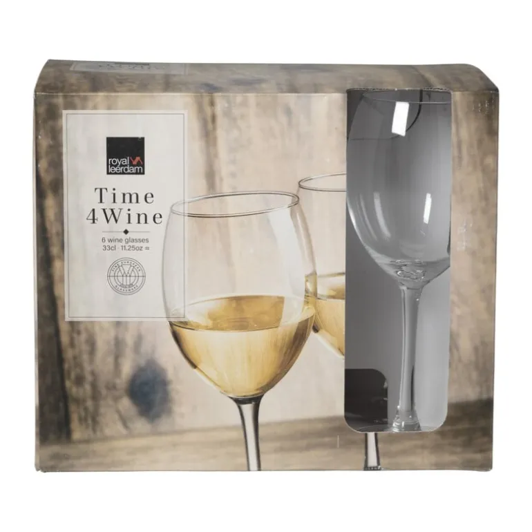 Royal Leerdam wijnglazen - 330 ml - set van 6