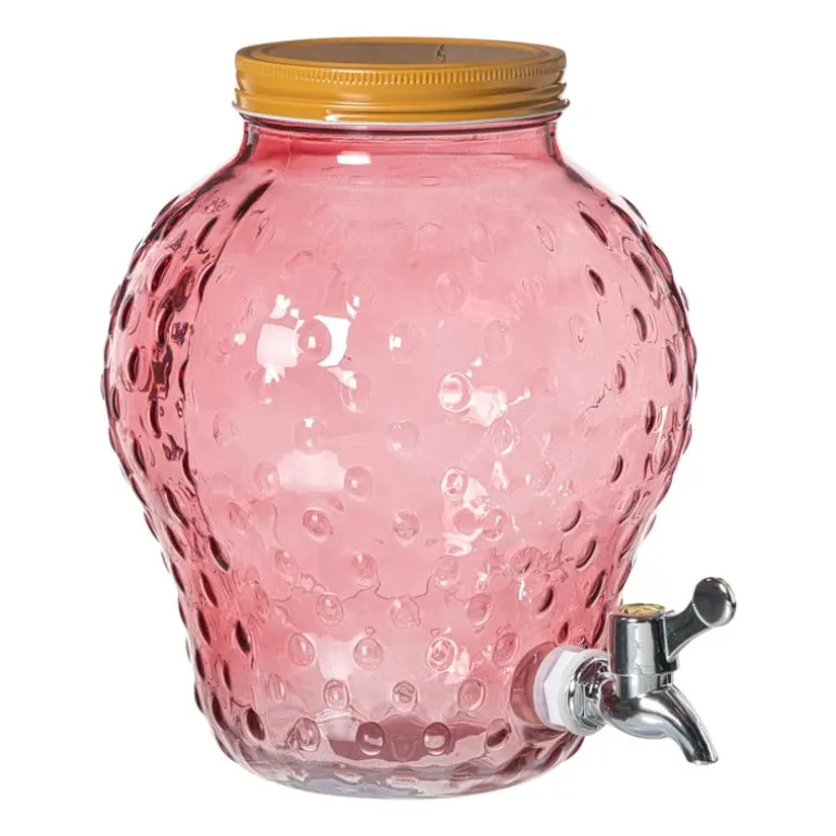 Sapkan aardbei - roze - 5 liter