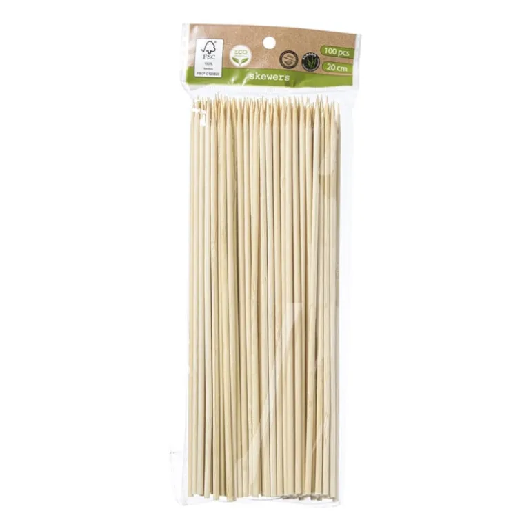 Satestokjes bamboe - set van 100