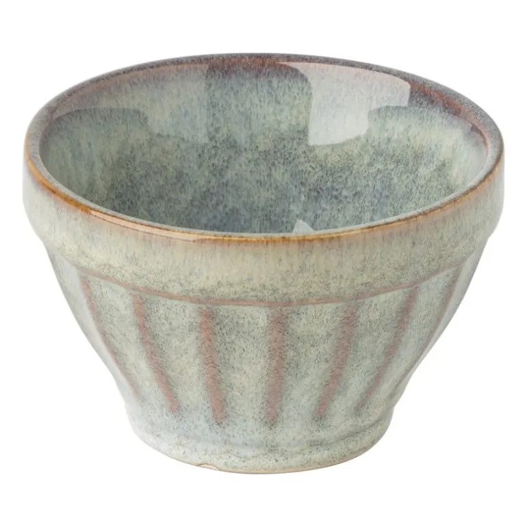 Schaal facet - lichtblauw - ⌀9x5.7 cm