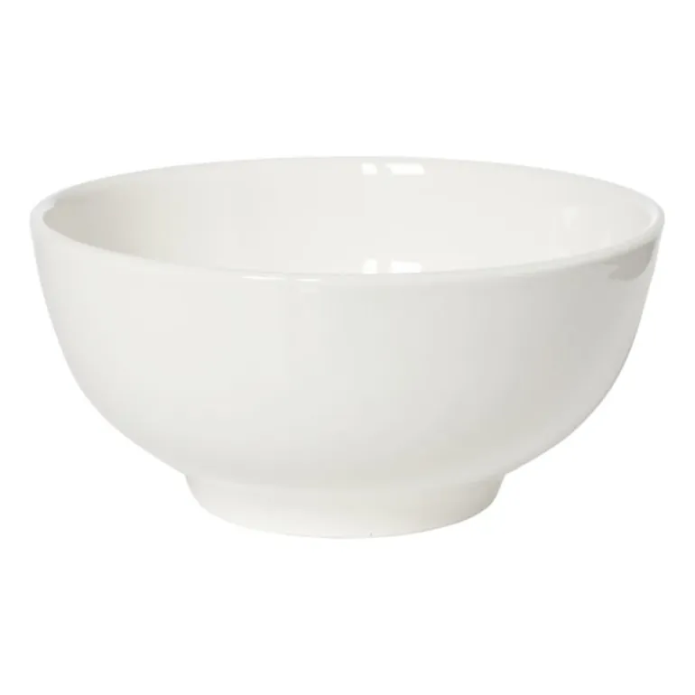 Schaal rond – wit – 18x9 cm