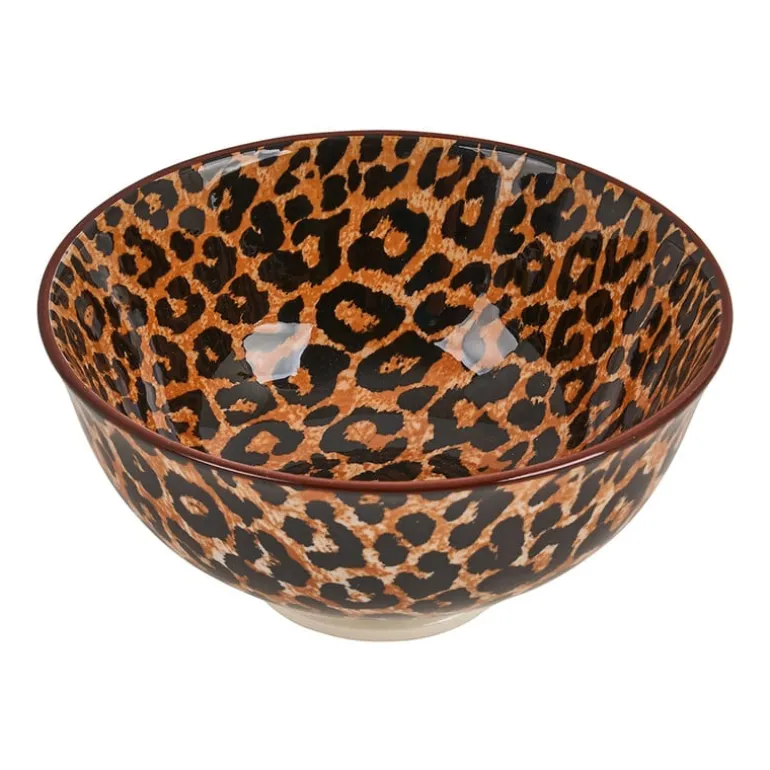 Schaal zoe - panter- ø11.5x6 cm