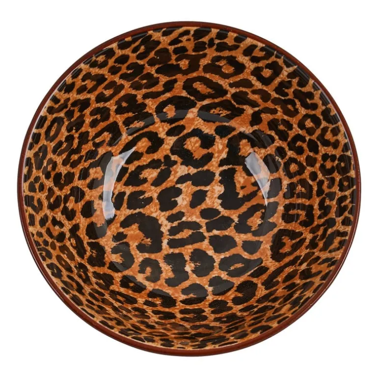 Schaal zoe - panter- ø11.5x6 cm