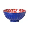 Schaaltje Anne middel - rood/blauw - ø12.3x5.8 cm