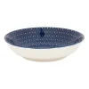 Schaaltje blue print - diamonds - ⌀14 cm