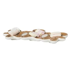 Schaaltje gingerbread - bruin - 14.9x25.8 cm