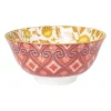 Schaaltje Jona - geel/rood - ø15.8x7.3 cm