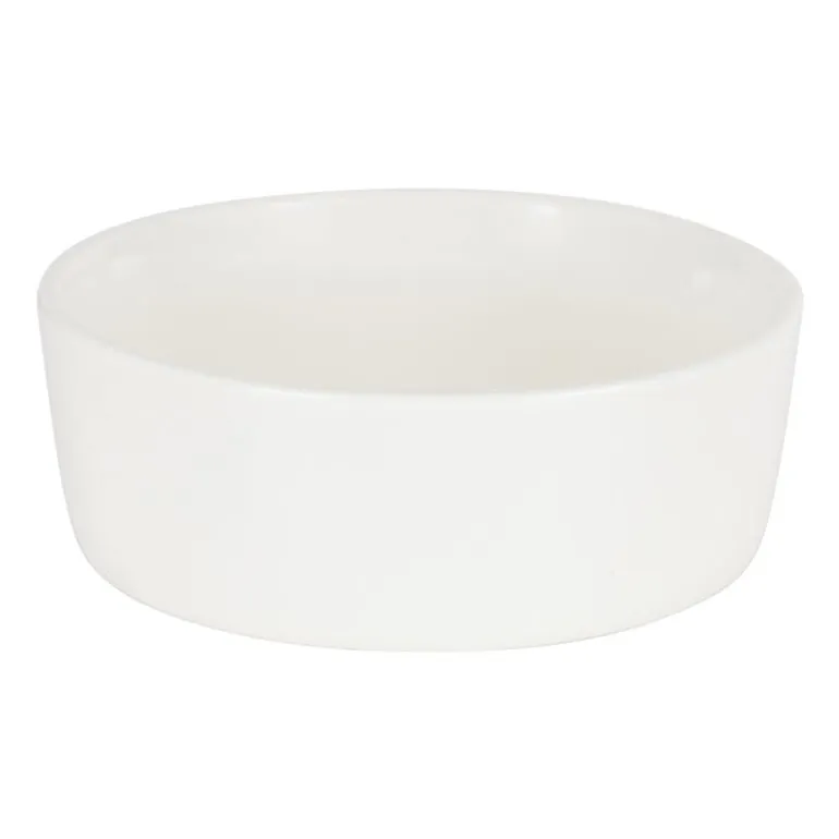 Schaaltje plat - ø9x3 cm