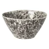 Schaaltje Roots - zwart/wit - ø15.7x8.2 cm