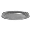 Serveerschaal - aluminium - 2.4x35.2x24.7 cm - set van 3