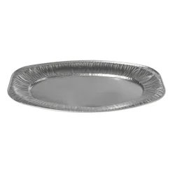 Serveerschaal - aluminium - 2.4x35.2x24.7 cm - set van 3
