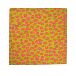 Servet met luipaardprint - multikleur