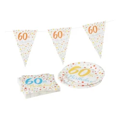 Servetten 60 jaar - 20 stuks