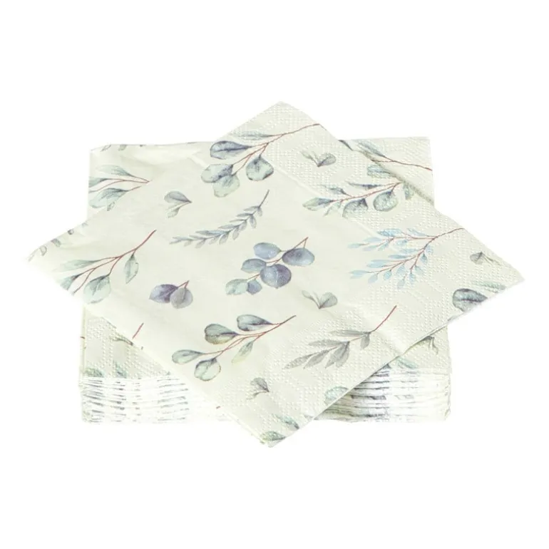 Servetten botanisch - 24x24 cm - set van 20