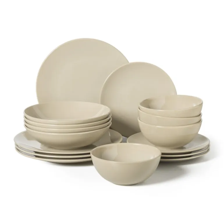 Serviesset - beige - 16-delig - 4-persoons