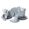 Serviesset Toscane - lichtblauw - 32-delig - 8 persoons