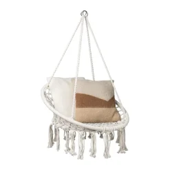 Sierkussen teddy - beige - 45x45 cm