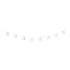 Slinger papier - wit - 175 cm