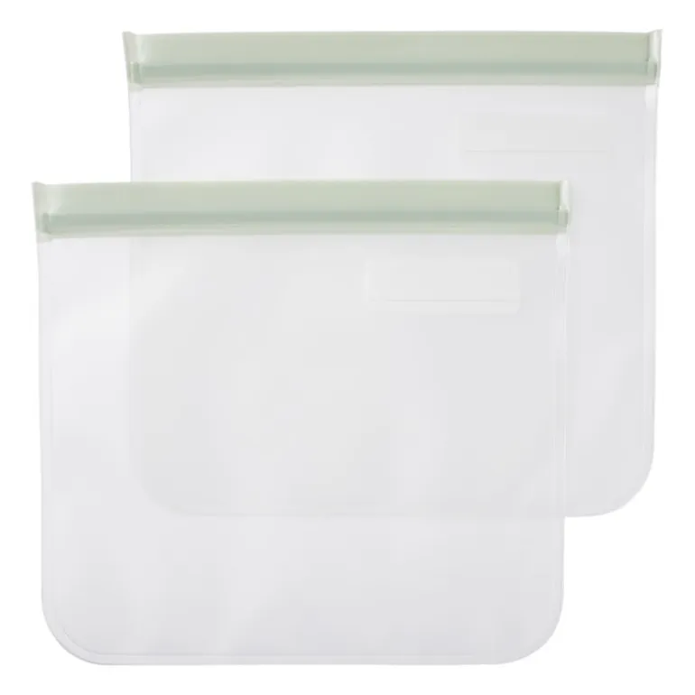 Snack bags - diverse kleuren - set van 2