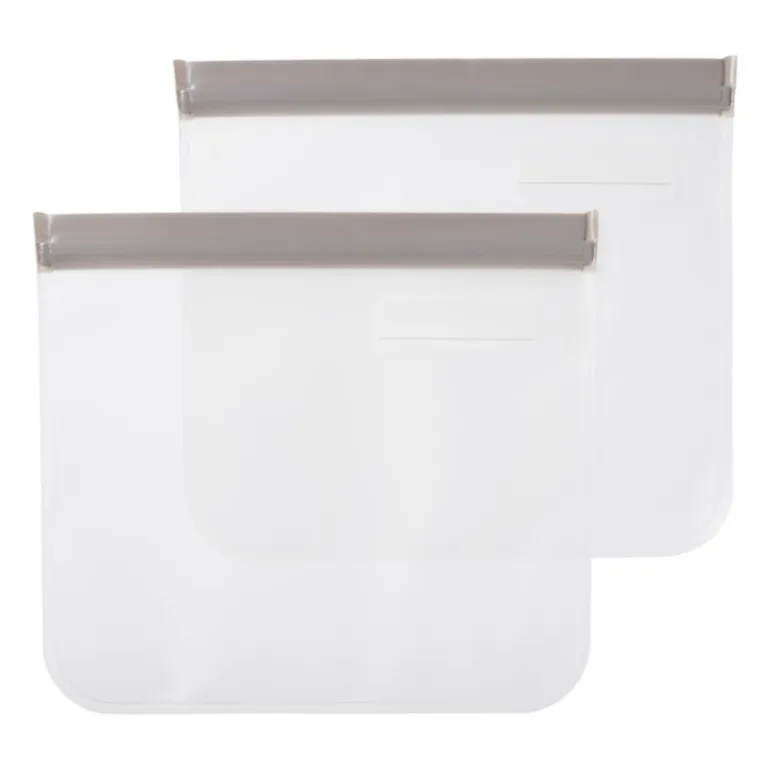 Snack bags - diverse kleuren - set van 2