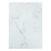 Snijplank marmeren look - wit - 30x42x0.04 cm