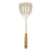 Spatel met gleuf - wit - 34 cm
