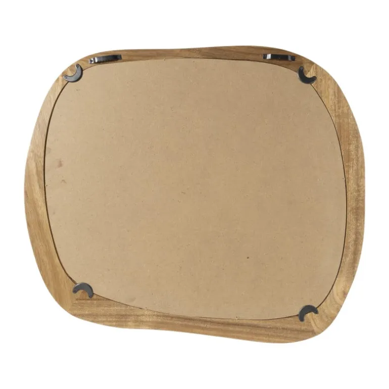 Spiegel organic - acaciahout - 55x48 cm