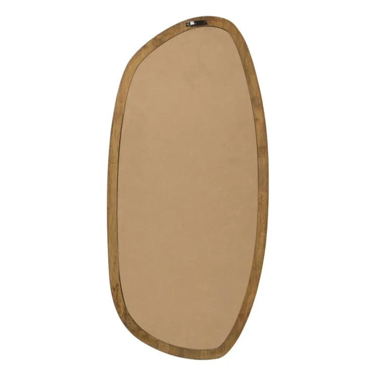 Spiegel organic - bruin - 70x33 cm