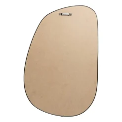 Spiegel organic - zwart - 40x60 cm