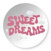 Spiegel sweet dreams - roze - ø30 cm