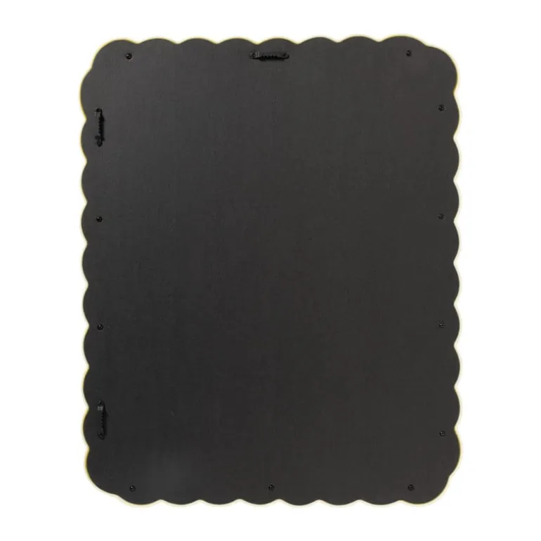 Spiegel twist - geel - 53x43 cm