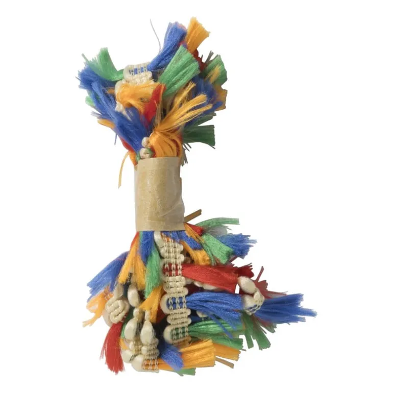 Stoffenband met kwastjes - set van 5 - 100 cm
