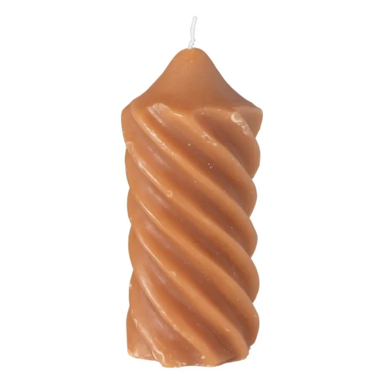 Stompkaars twist - bruin - ø6x15 cm