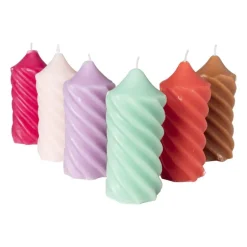 Stompkaars twist - rood - ø6x15 cm