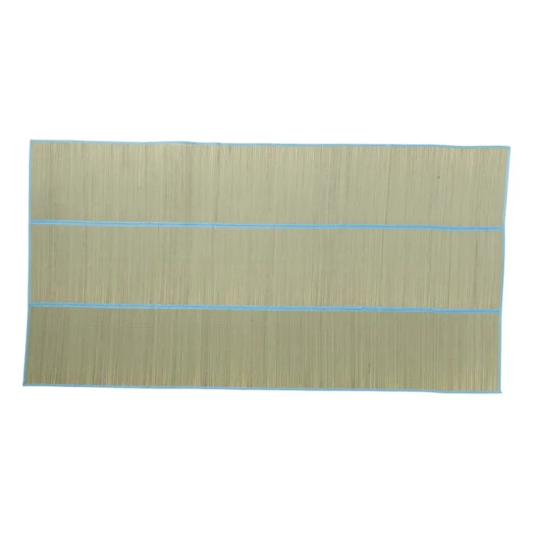 Strandmat XL - bruin/blauw - 90x170 cm