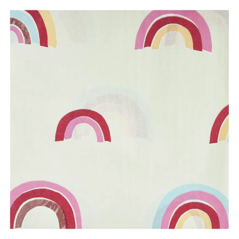 Tafelkleed papier - regenboog - 138x220 cm
